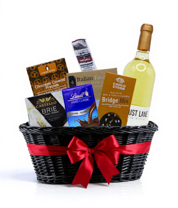 Classic White Wine Basket
