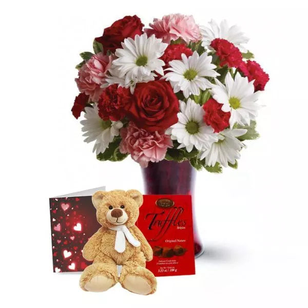 Valentine's Heartfelt Kisses Combo