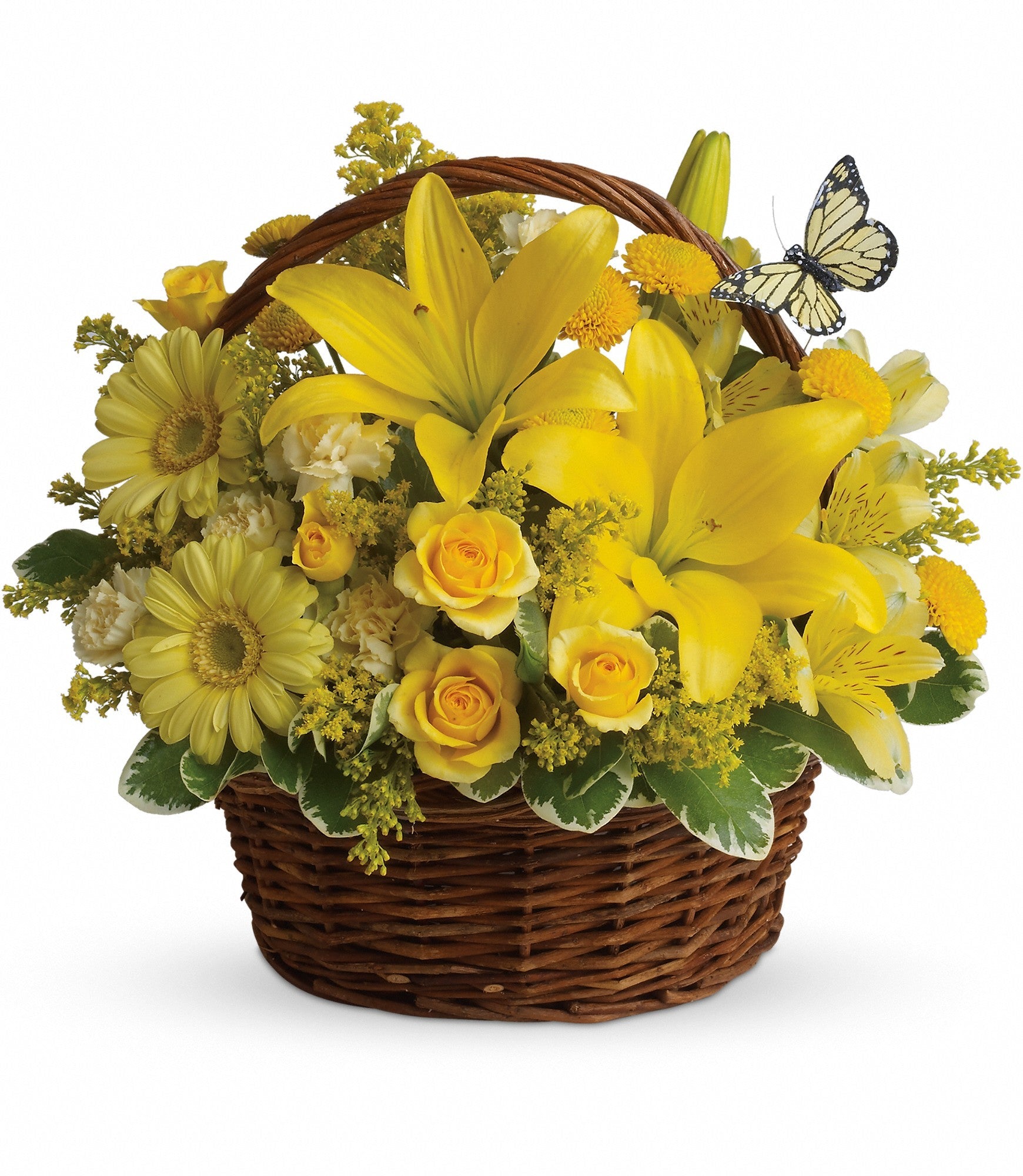 yellow flowers bouquet