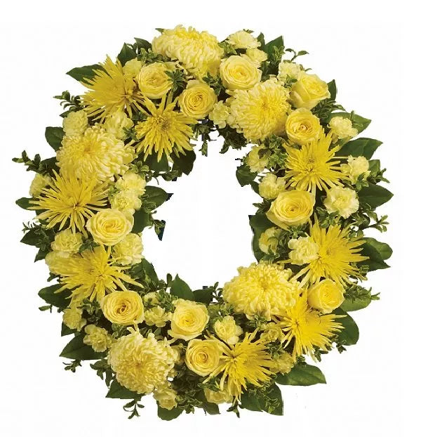 yellow-wreath