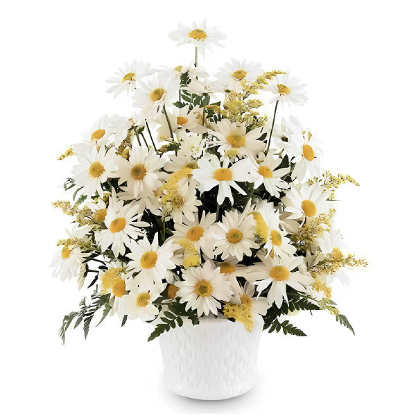 white flowers