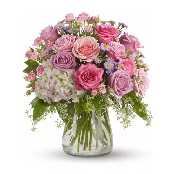 flower arrangement in a vase