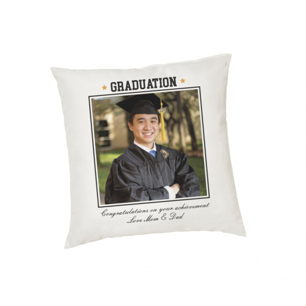 Graduation Custom Photo Cushion Cover 